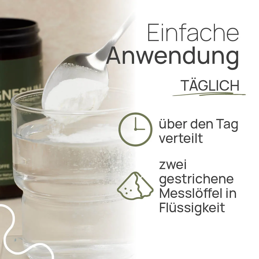 TISSO Naturprodukte Carousel Anwendung Magnesium